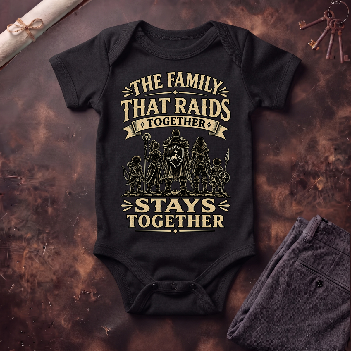 The Family That Raids Infant Bodysuit