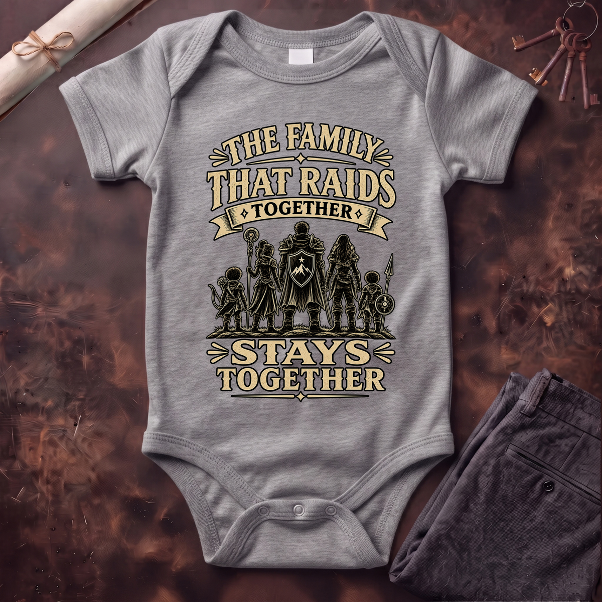 The Family That Raids Infant Bodysuit