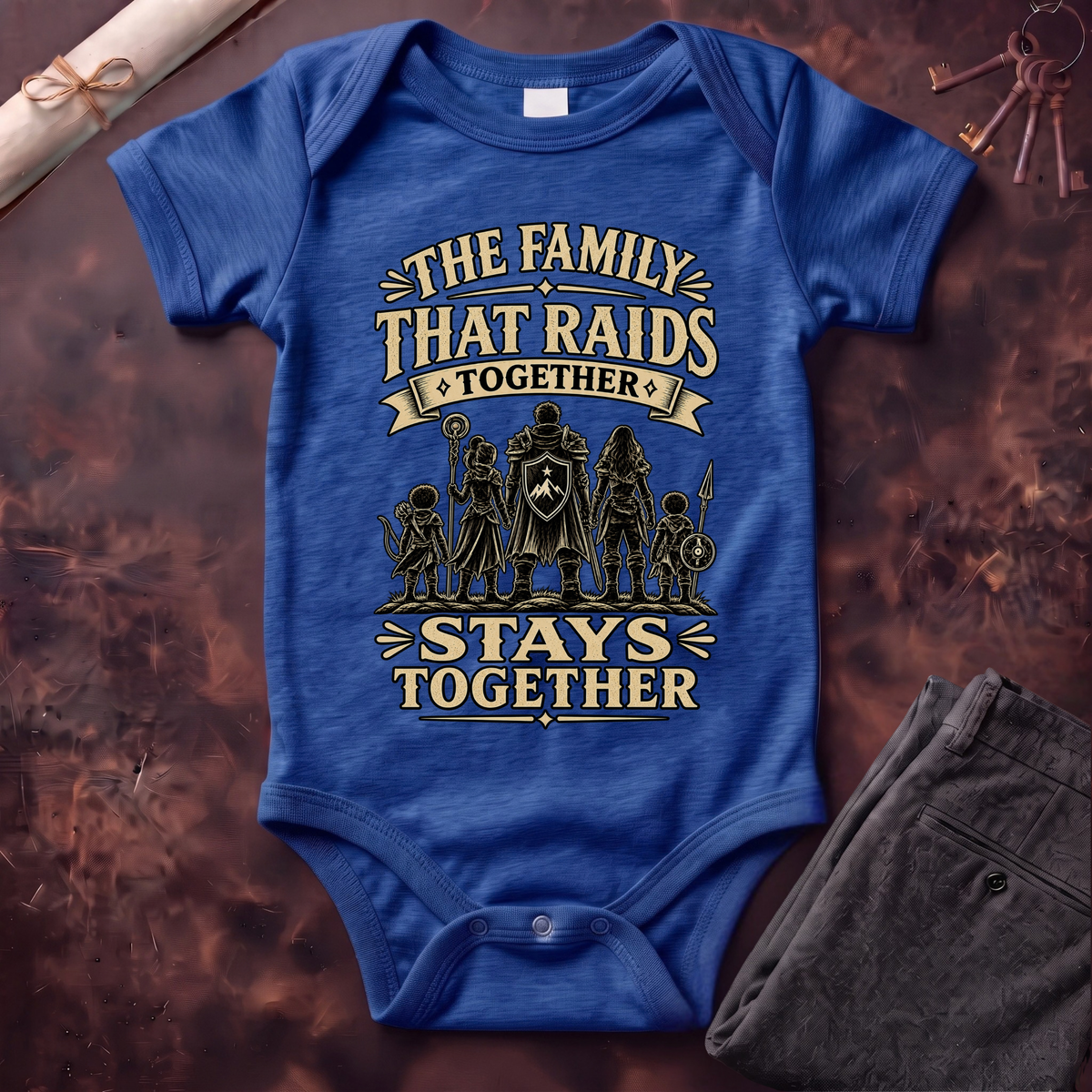 The Family That Raids Infant Bodysuit