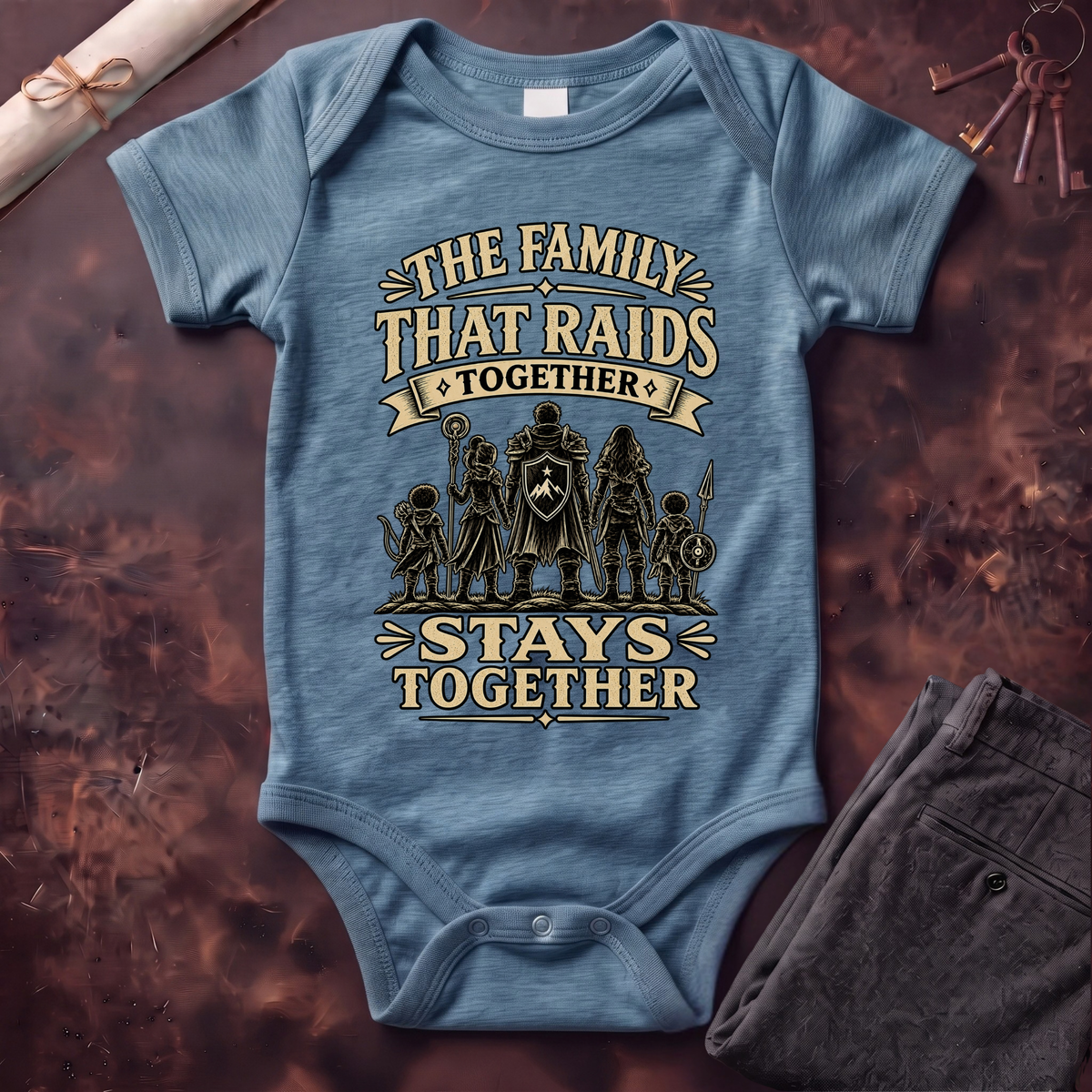The Family That Raids Infant Bodysuit