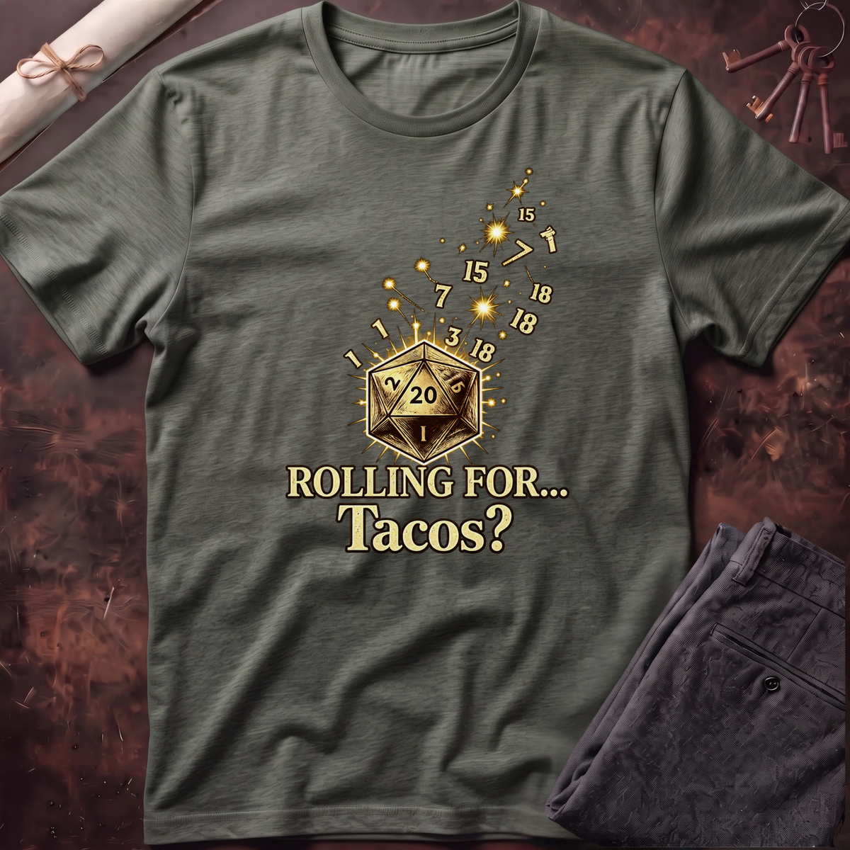 Roll for Tacos T-Shirt