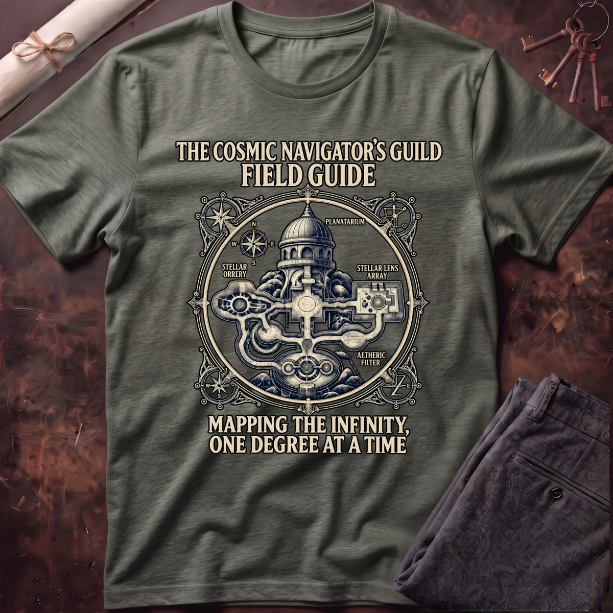 Cosmic Navigator's Field Guide T-Shirt