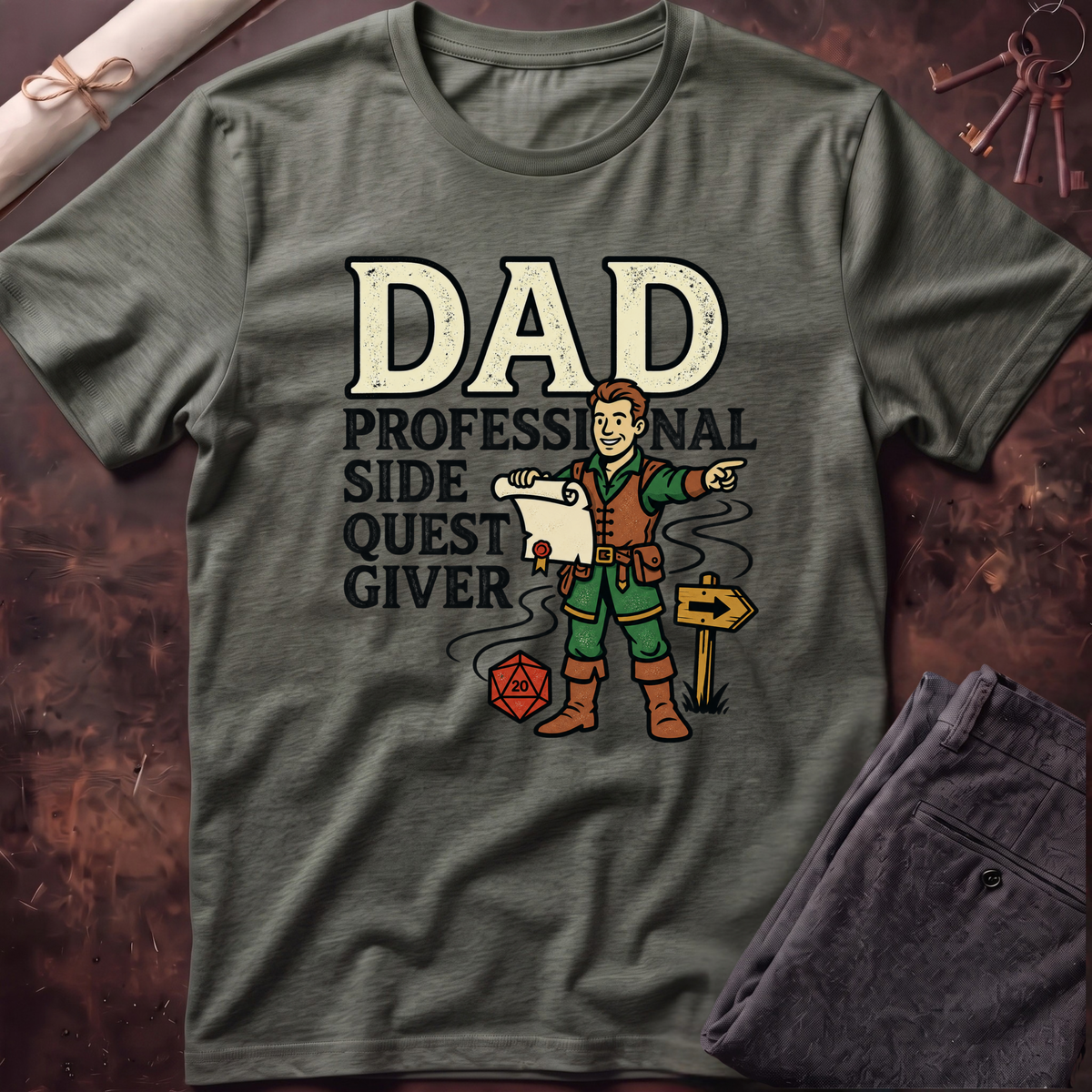 Dad Quest Giver T-Shirt