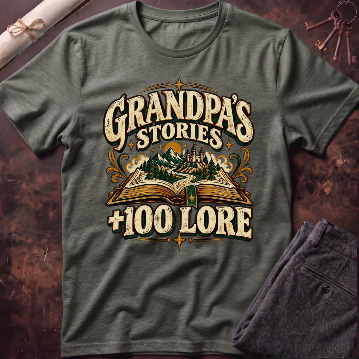 Grandpa's Stories T-Shirt