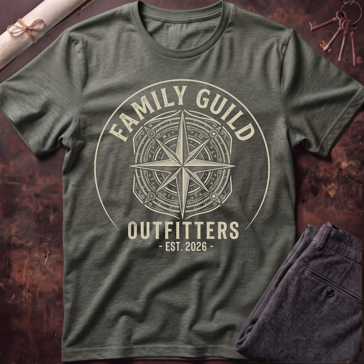 Toddler Family Guild Outfitters Compass Rose T-Shirt