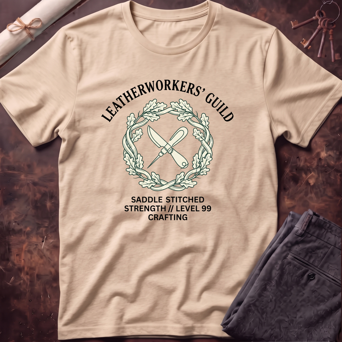 Leatherworkers' Guild Minimal T-Shirt
