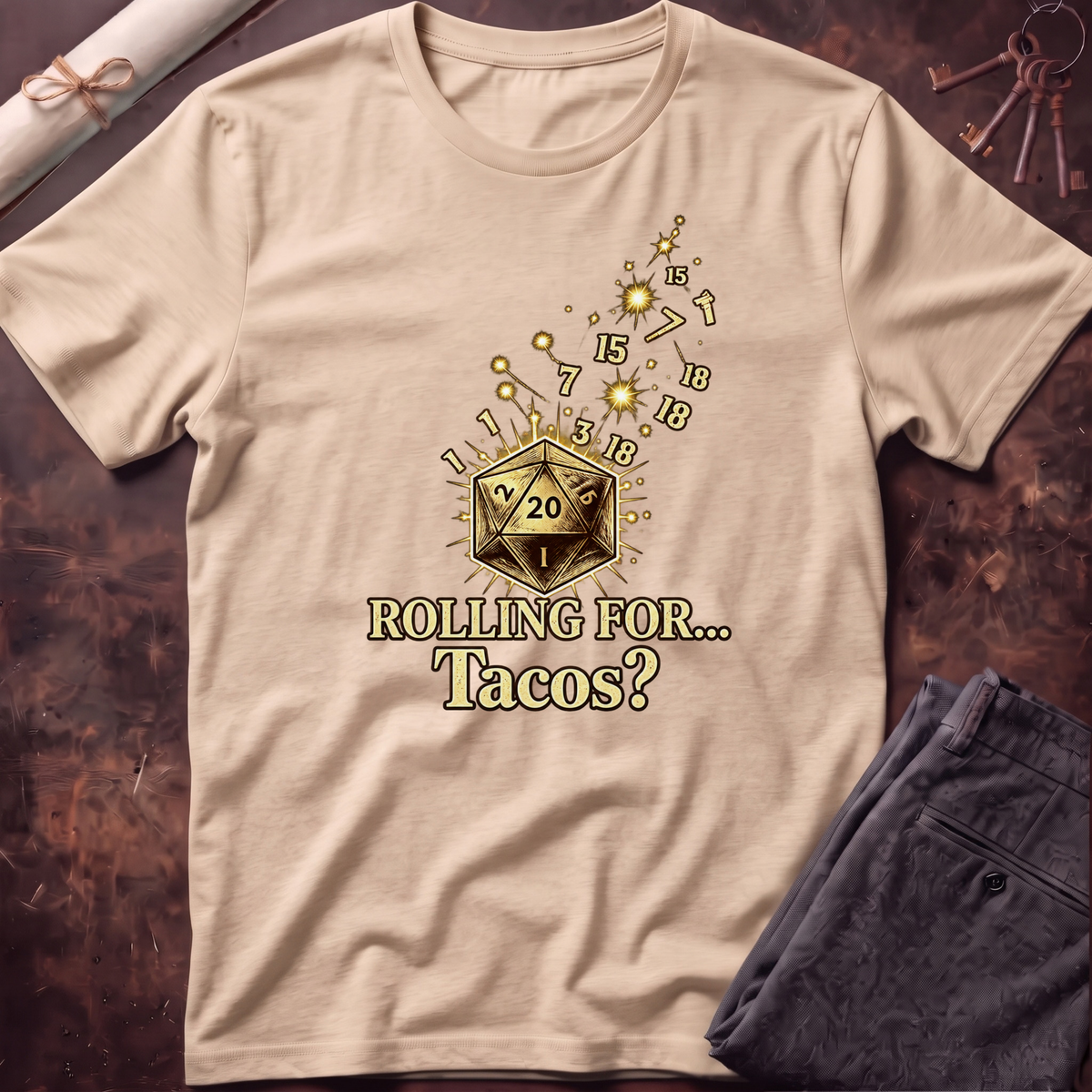 Roll for Tacos T-Shirt