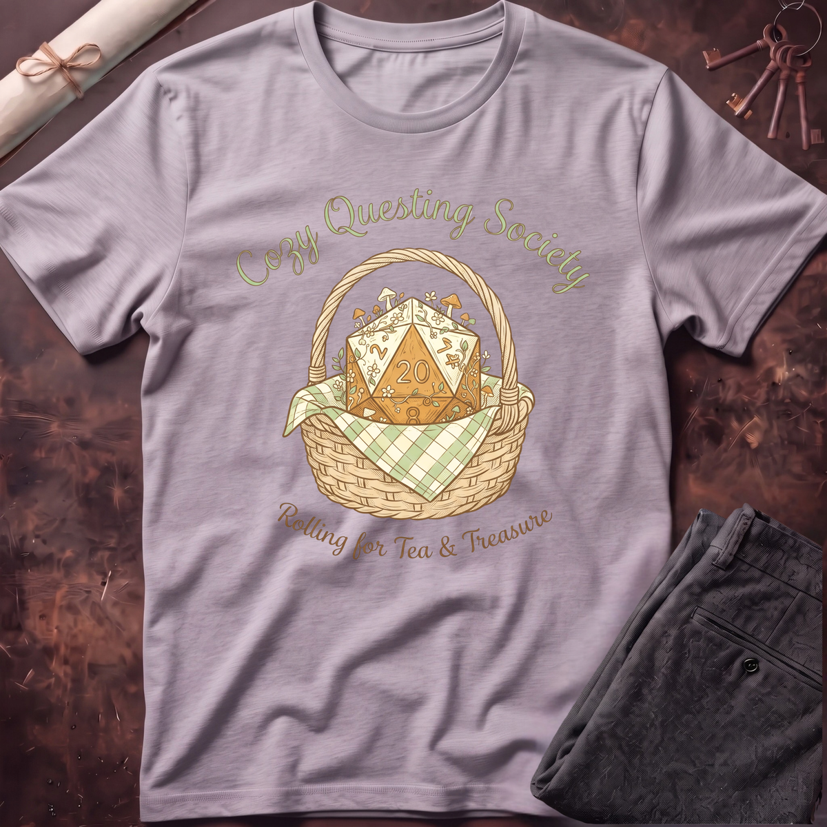 Cozy Questing Society T-Shirt