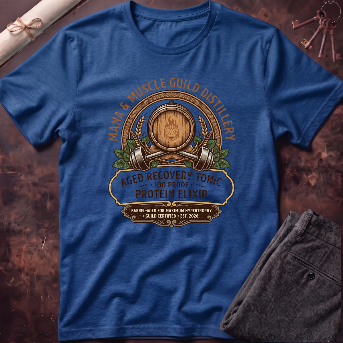 Mana & Muscle Distillery T-Shirt