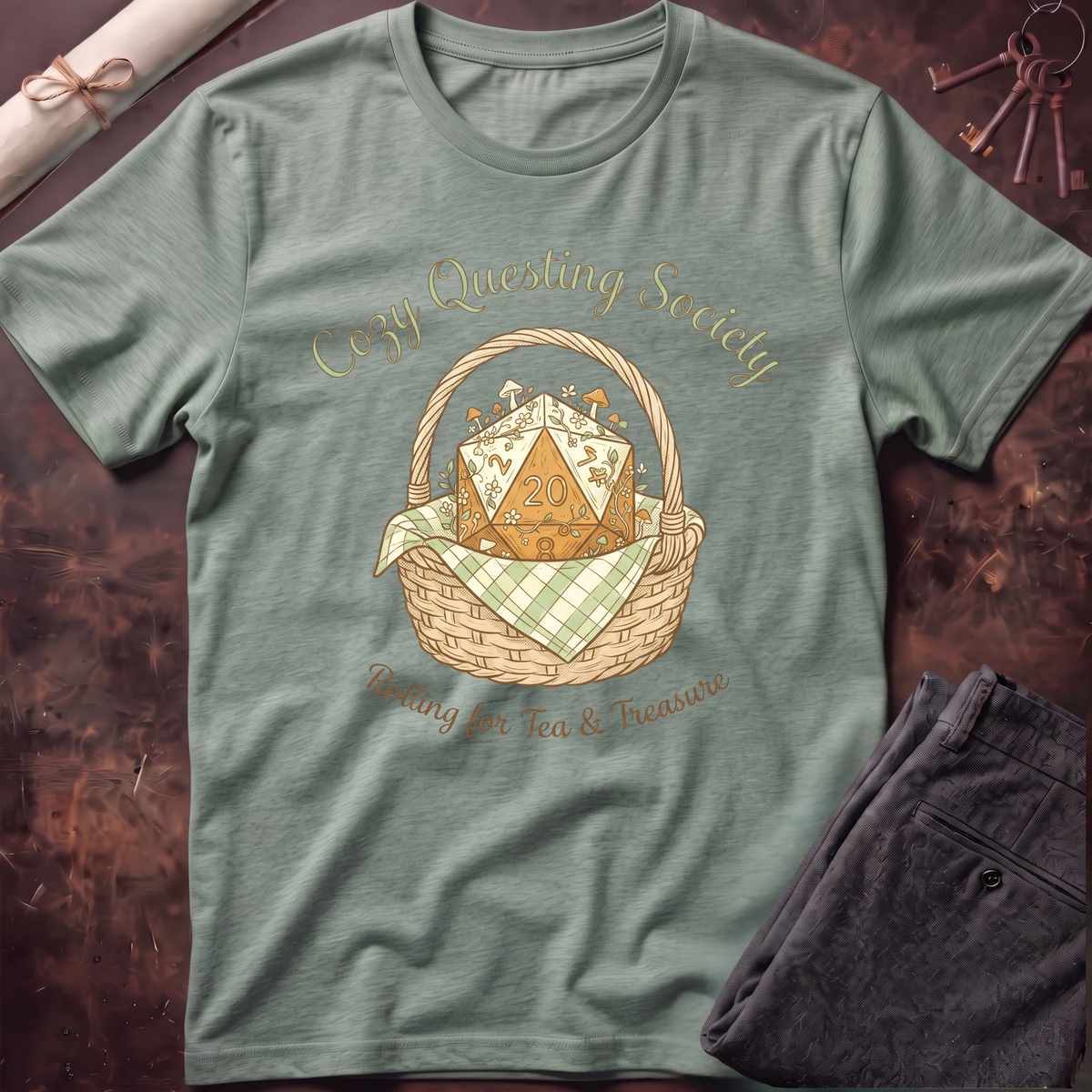 Cozy Questing Society T-Shirt
