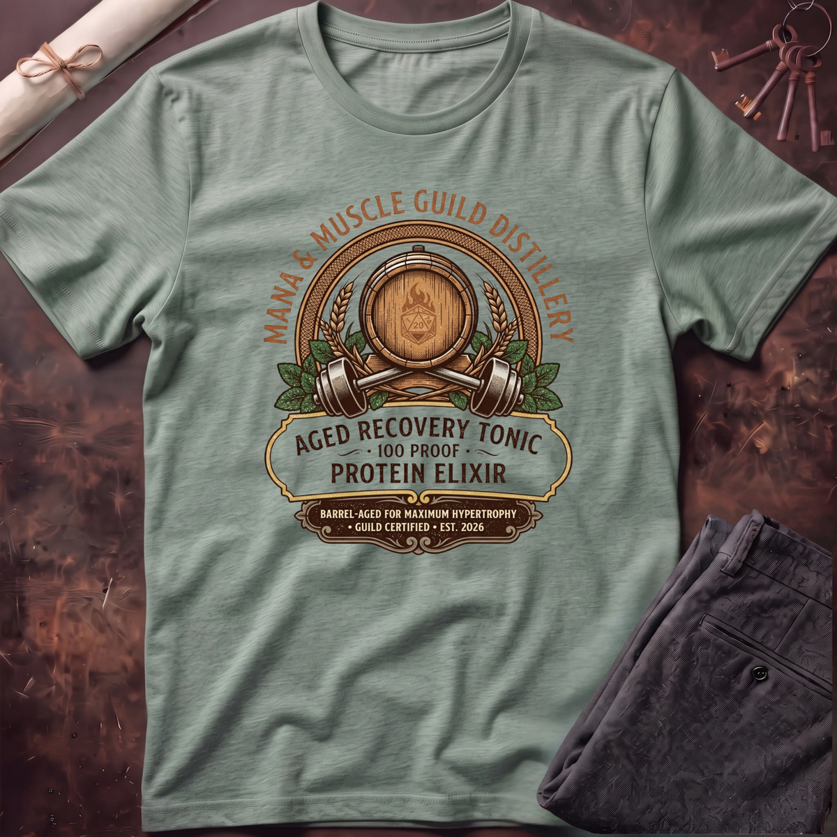 Mana & Muscle Distillery T-Shirt