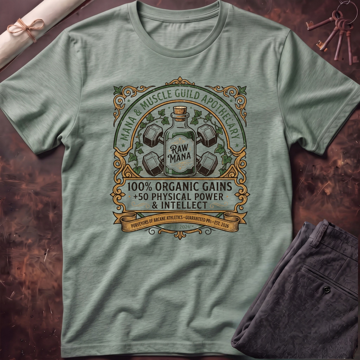 Mana & Muscle Apothecary T-Shirt