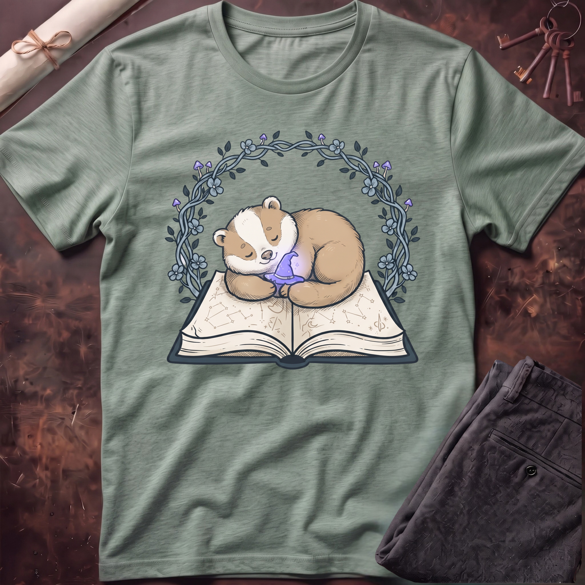 Badger Wizard T-Shirt