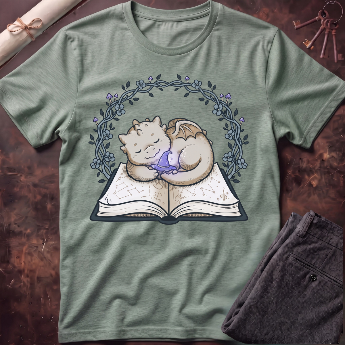 Baby Dragon Wizard T-Shirt