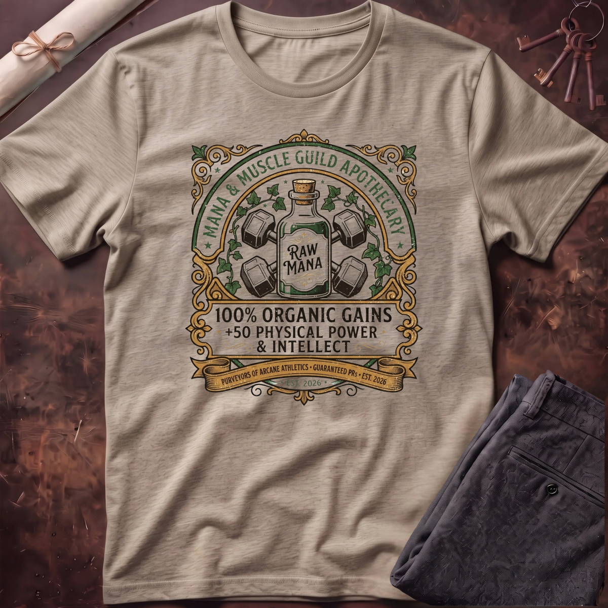 Mana & Muscle Apothecary T-Shirt