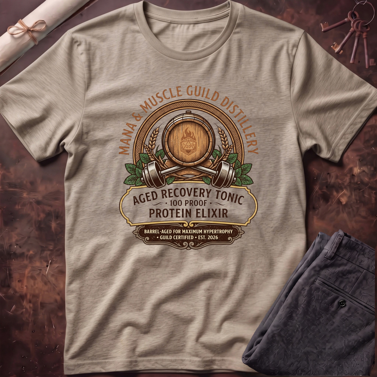 Mana & Muscle Distillery T-Shirt