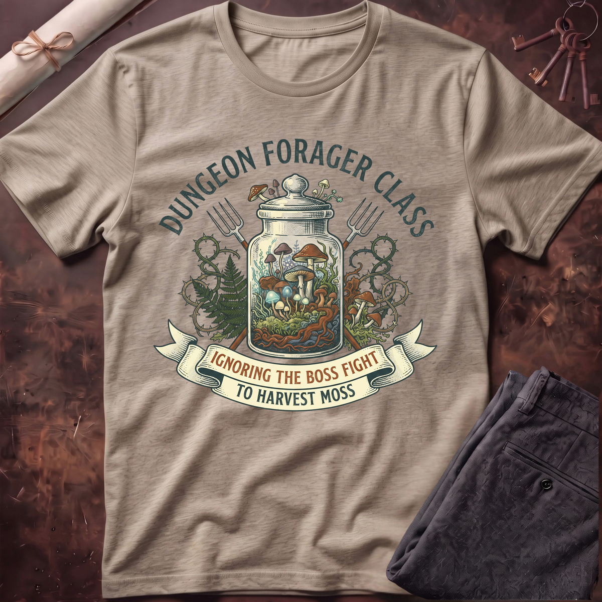 Dungeon Forager Class T-Shirt