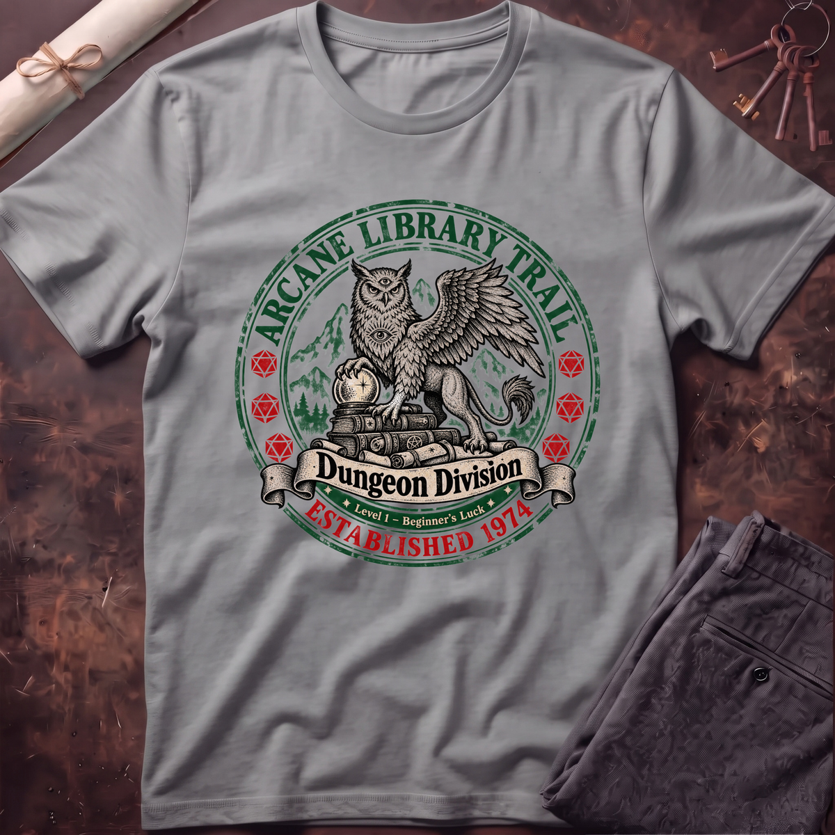 Arcane Library Trail T-Shirt