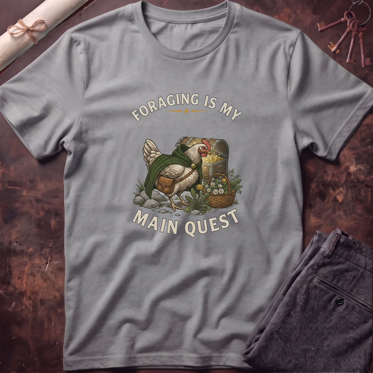 Hen Foraging T-Shirt