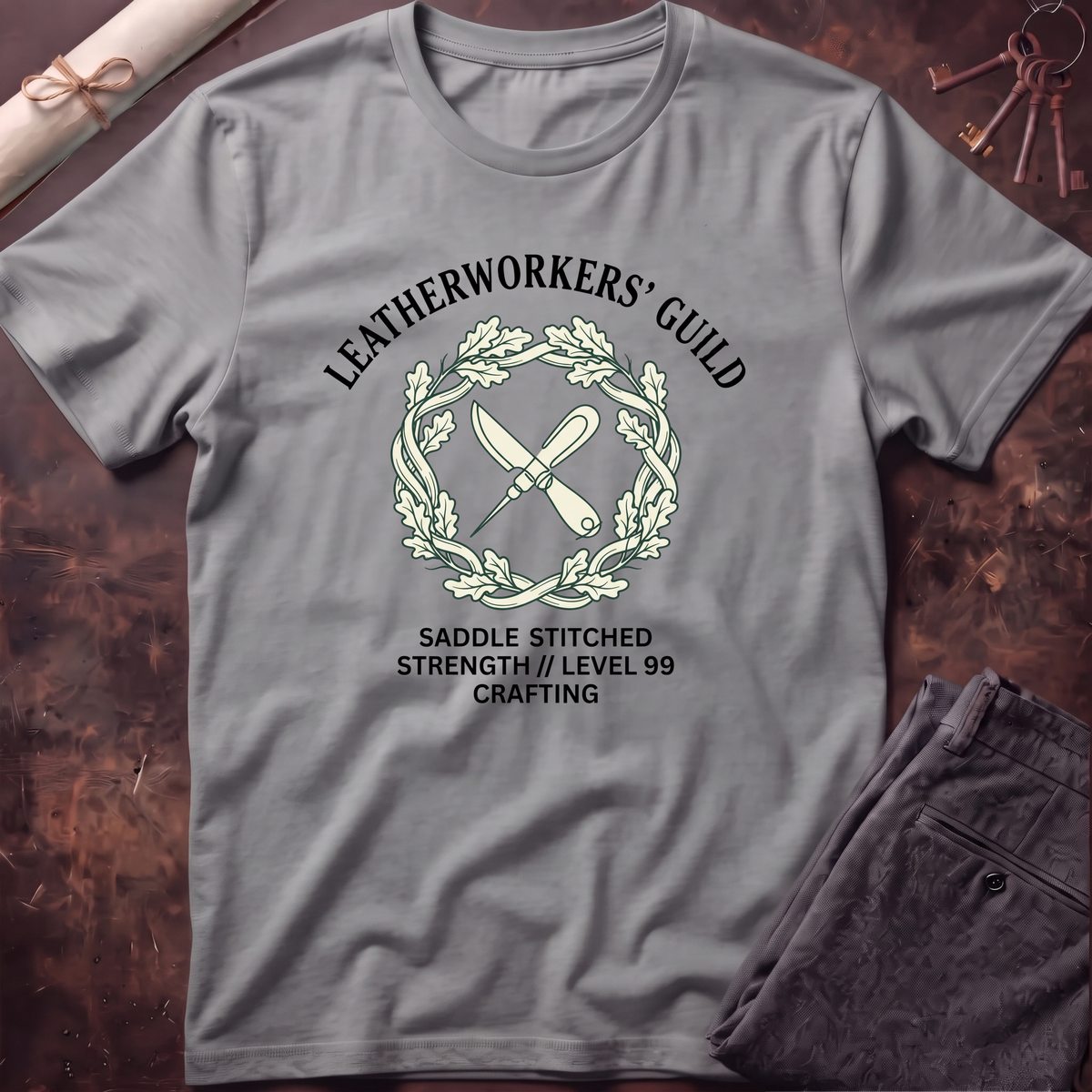 Leatherworkers' Guild Minimal T-Shirt