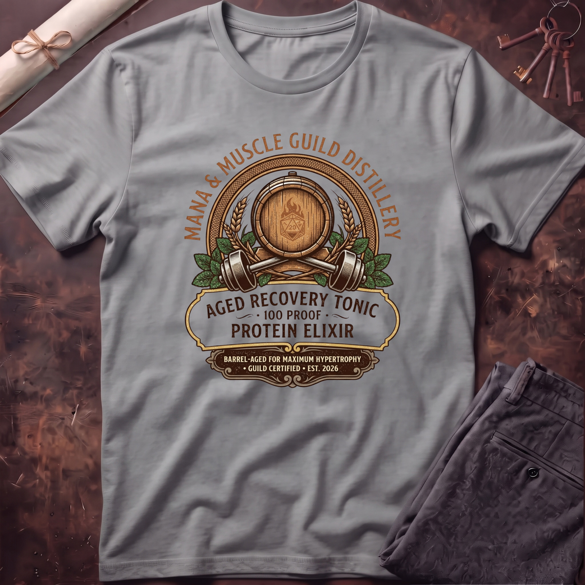 Mana & Muscle Distillery T-Shirt