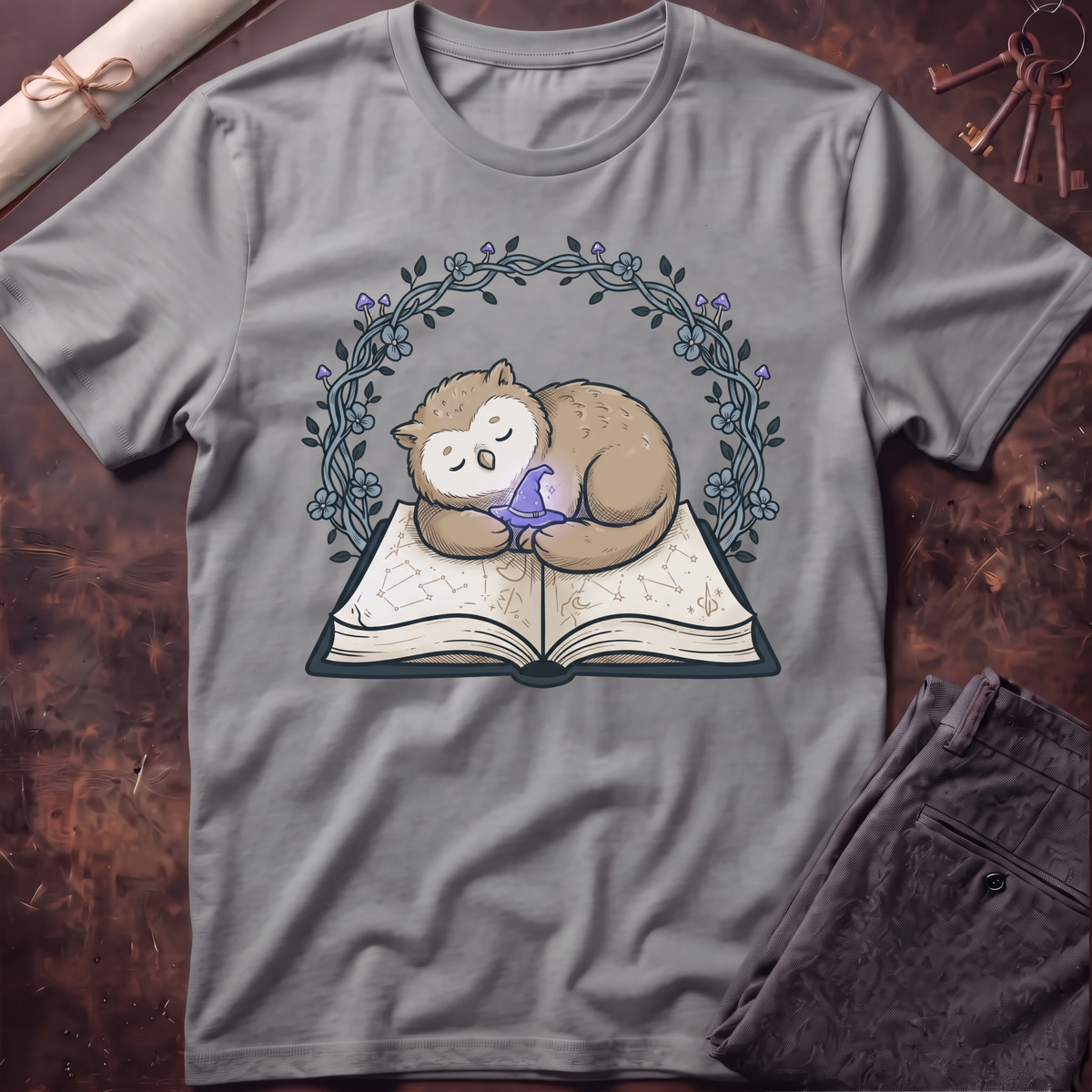 Owlbear Wizard T-Shirt