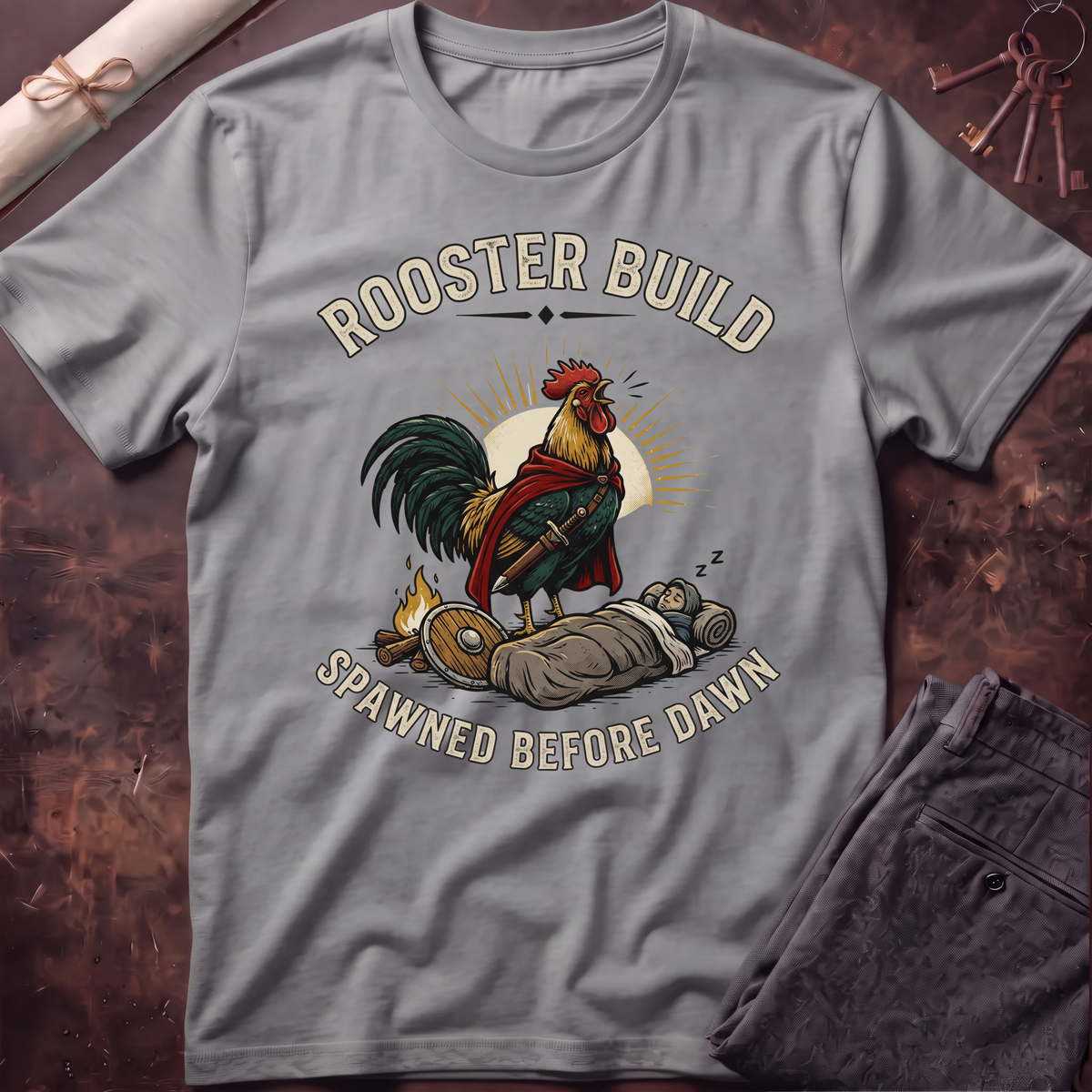 Rooster Build T-Shirt