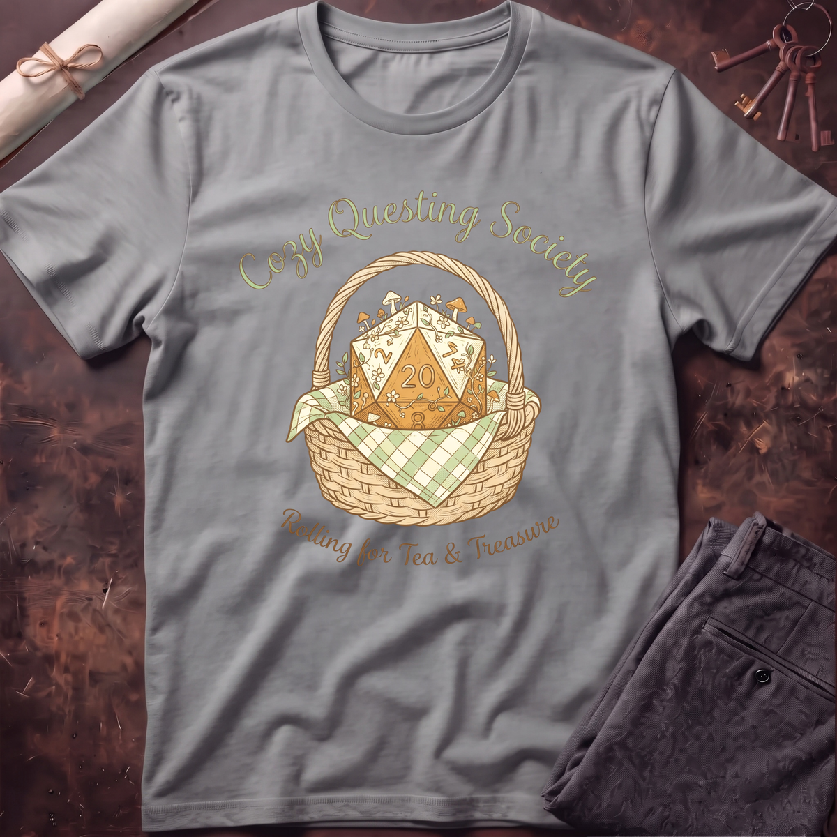 Cozy Questing Society T-Shirt