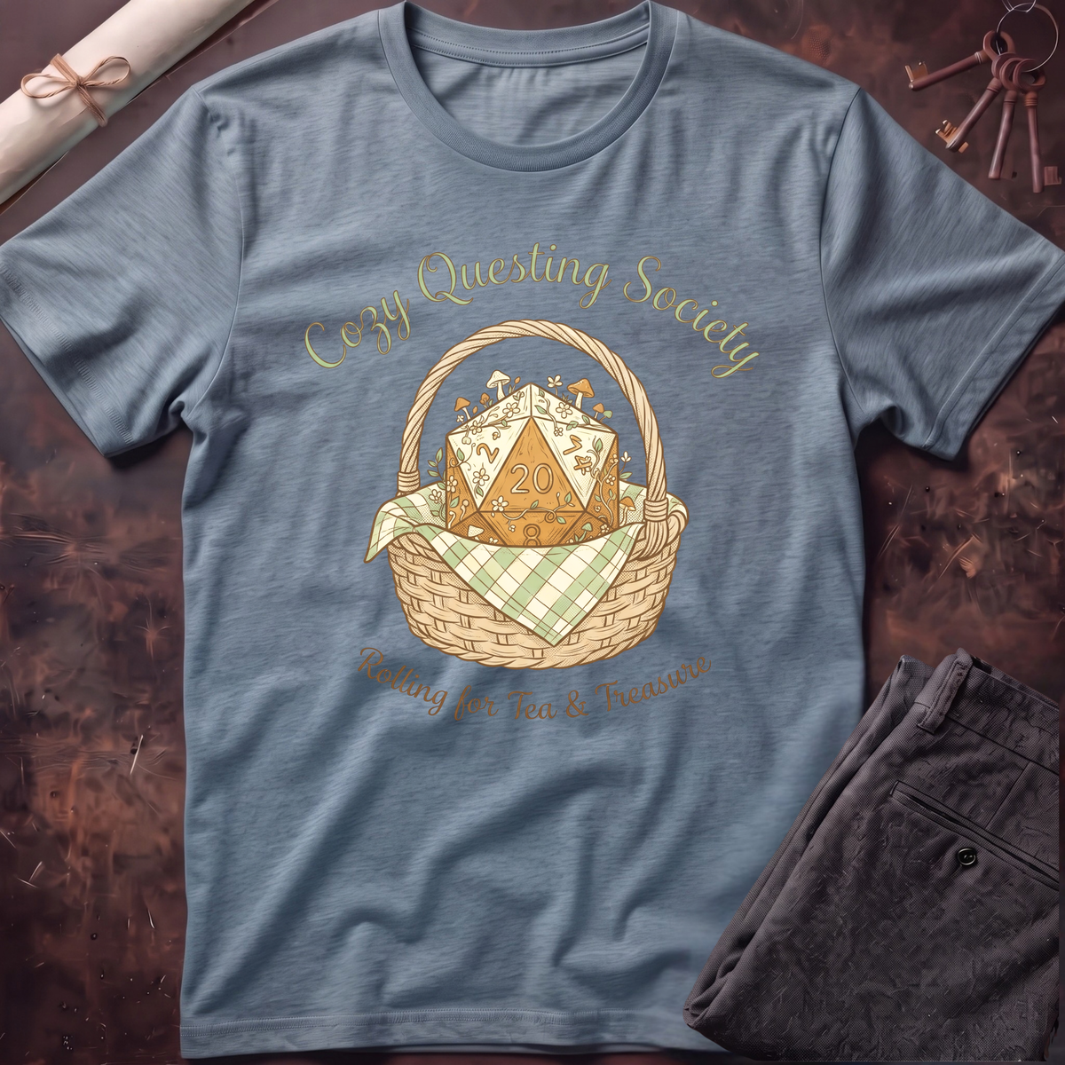 Cozy Questing Society T-Shirt