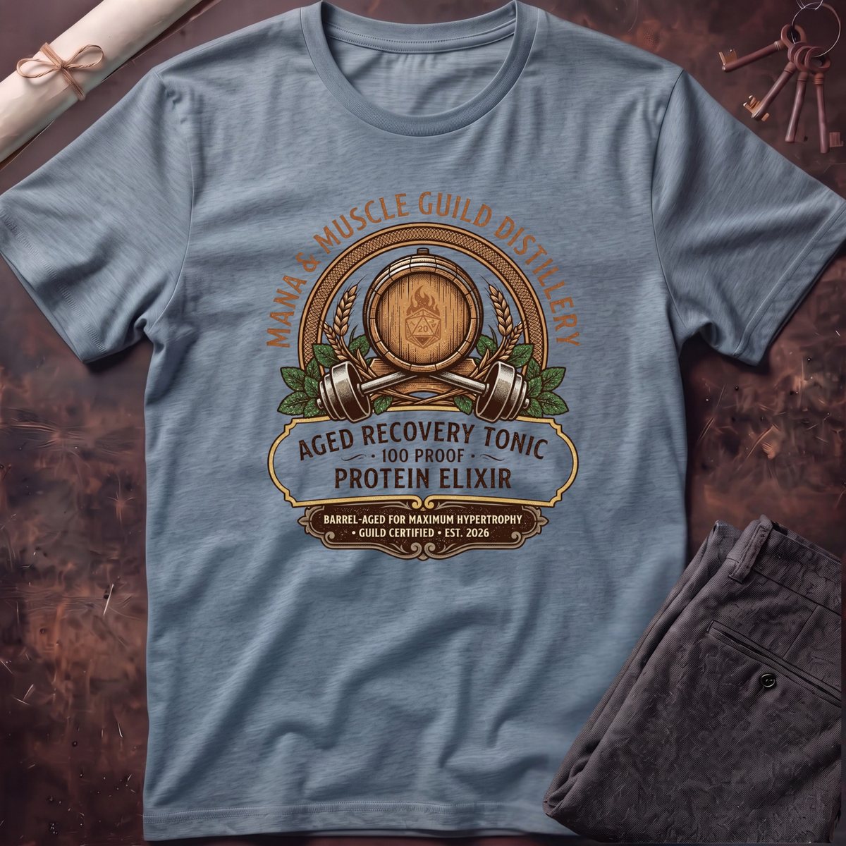 Mana & Muscle Distillery T-Shirt