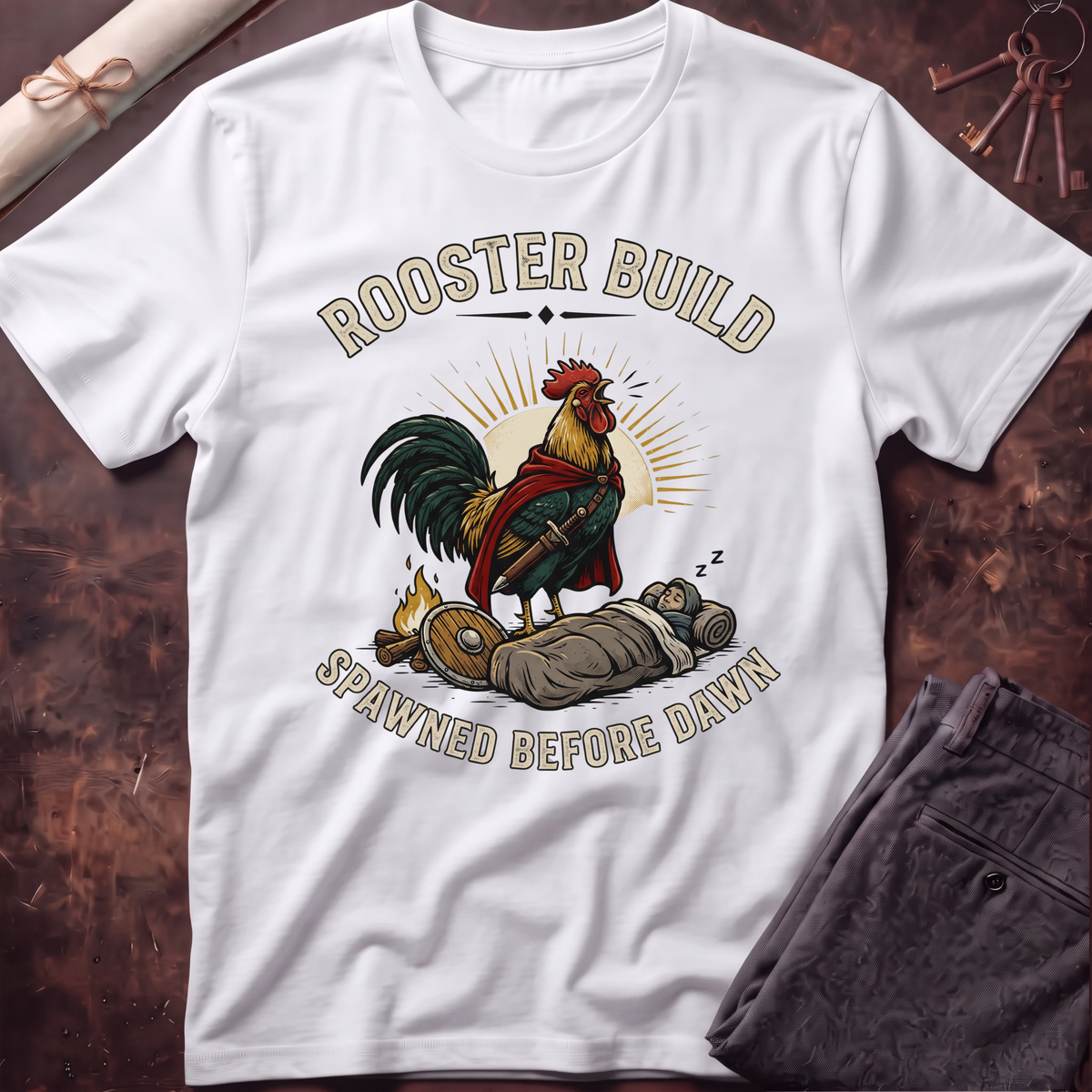 Rooster Build T-Shirt