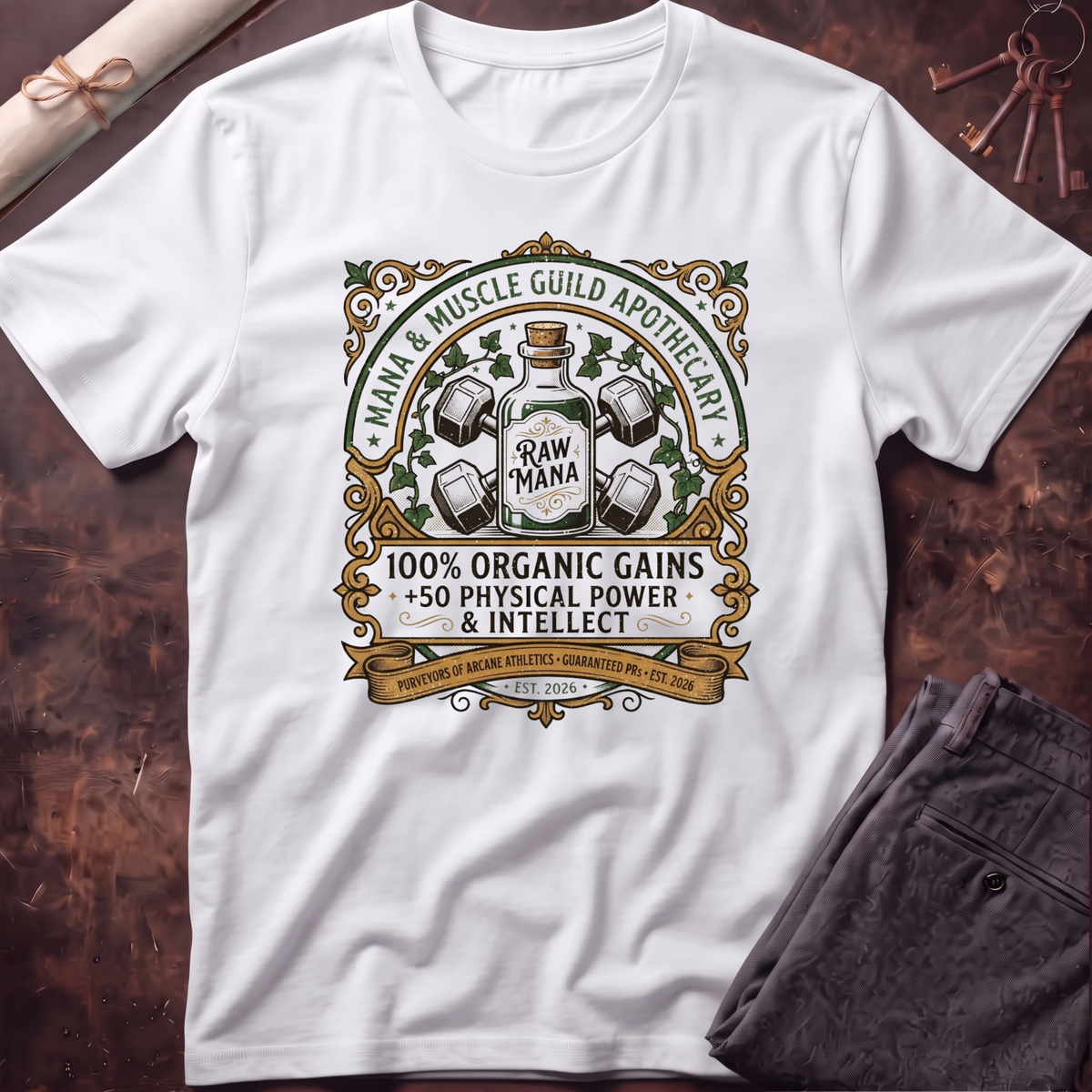 Mana & Muscle Apothecary T-Shirt