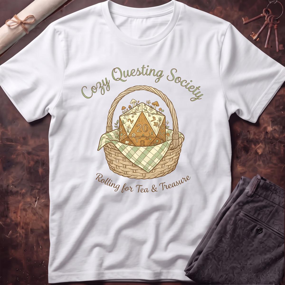 Cozy Questing Society T-Shirt