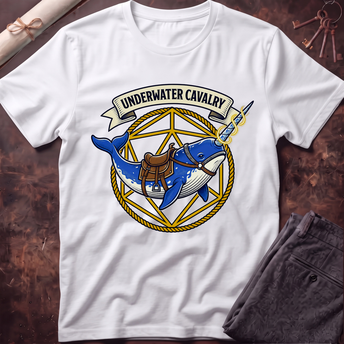 Narwhal Cavalry T-Shirt